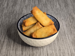 Mini sajgonki z warzywami