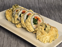 6. Futomaki w tempurze